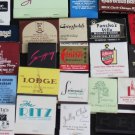 Lot 100 Chicago Chicagoland IL Chi-Town Cook County Matchbooks Matches Covers #4