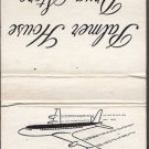 Vtg Chicago O'Hare Aiport O'Hare Field Palmer House Drug Stores Airplane Match