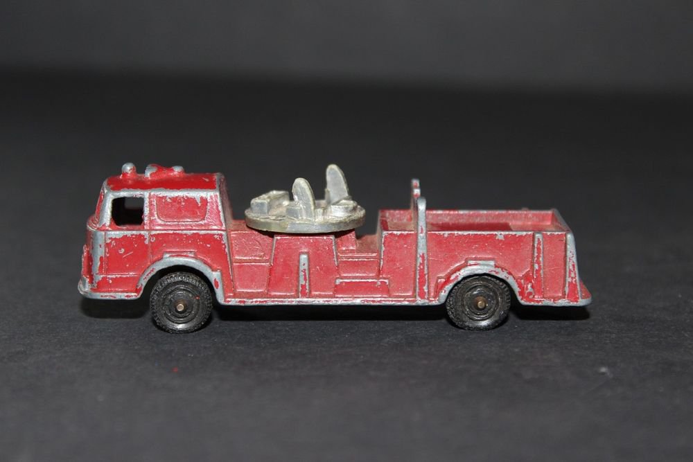 Vtg Red La France Fire Truck Tootsietoy Tootsietoys Tootsie Toy Die-Cast Car