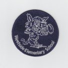 Vintage Westside Elementary School Mascot Round Patch Badge Illinois Cook County