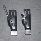GI Joe Gun Holster Set *No Belts* Black w False Bullets 2.5"x1" 1:6 12" Scale