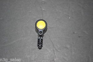 GI Joe Flashlight Flash Light Black w Painted Yellow "Lens" 1:6 12" Scale