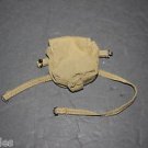 Vtg GI Joe Canvas Bag w Straps & Velcro Enclosure Backpack Medic Ammo 1/6 Scale