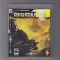 Resistance 2 (Sony Playstation 3, 2008) PS3 resistence Game Manual and Case