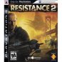 Resistance 2 (Sony Playstation 3, 2008) PS3 resistence Game Manual and Case