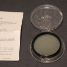 Vintage Miida Polarized Optical Filter 52mm 52 mm w Original Box Case & Manual