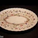 Vernon Kilns Desert Bloom Oval Serving Dish Platter 12 1/4" Metlox California