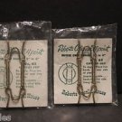 Lot of 2 (Two) NIP Vtg Roberts Colonial 4 Point Butter Clip Hanger No. 65 2"-4"
