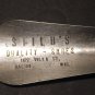 Vtg Stilb's Stilbs Quality Shoes Racine WI Wisconsin Metal Shoe Horn
