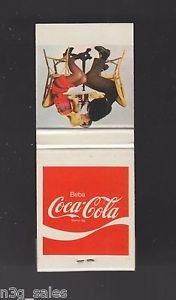 Vtg 70's Beba Spanish Coca-Cola Coca Cola Coke Rare Cannibal Historic Matchbook
