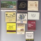 International Ontario Jamaica Lima Cayman Hotel Mixed Matchbook Matches Lot