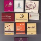 International Chile' Lima Santo Domingo Motel Resort Mixed Matchbook Matches Lot