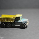 Vintage Matchbox Dumper Truck Dump Blue Yellow No 48 Die Cast Superfast