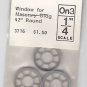 Grandt Line HO Model RR Railroad Train Window Masonsry Bldg 42" Round 1/4" Scale