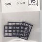 Grandt Line HO Scale Model RR Train 36"x56" Window Double Hung Pane 3/16" Scale