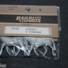 Vtg Railmaster Rail Master Exports 1:64 HO Kit Horses Standing 2pk Discontinued