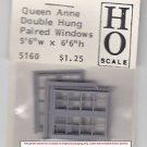 Grandt Line HO Scale Model RR Railroad Train Queen Anne Double Hung WDW #5160