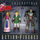 Zelda ocarina of time 3-pack collectible figures limited edition misb
