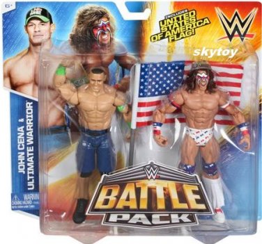 john cena and ultimate warrior brand new