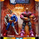dc universe classics cyborg superman and mongul