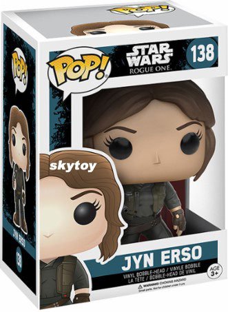 Funko - POP! Star Wars Rogue One: Jyn Erso