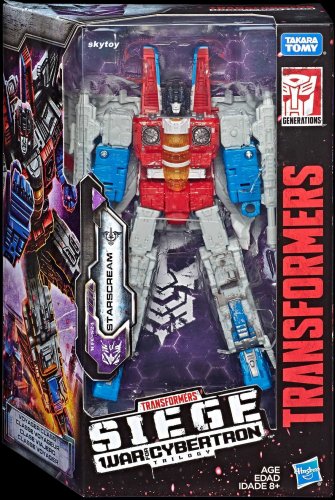 Transformers Generations Siege War for Cybertron Voyager Starscream