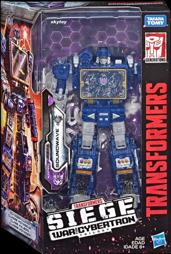 Transformers Generations  Siege War for Cybertron Voyager Soundwave