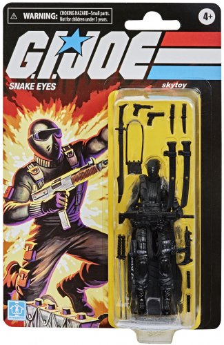 Exclusive GI Joe Retro Snake Eyes