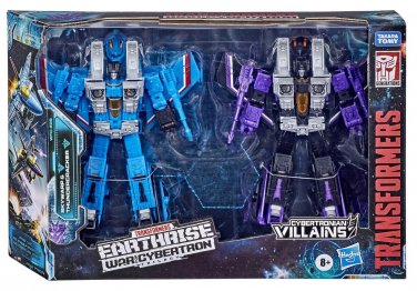 Transformers War for Cybertron Earthrise Voyager Skywarp and Thundercracker