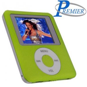 2GB GREEN DIGITAL MP4 PLAYER