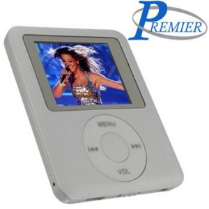 2GB WHITE DIGITAL MP4 PLAYER