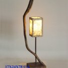 Table Lamp with tatami fiber shade #DSL06