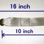 GRAY 16 INCH Seat Belt Extension Extender for 7/8inch buckle free ship to usa 7-10 days arrive