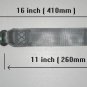 GRAY 16"Seat Belt Extension Extender for 7/8" buckle-NEW FOR Booster free ship 7-10DAYS ARRIVE USA