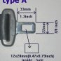 New 500mm ( 20")Seat Belt Extension Extender 7/8inch buckle For Booster free ship