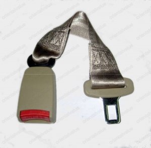 BEIGE16 INCH Seat Belt Extension Extender for 7/8 inch buckle- FOR Booster free ship