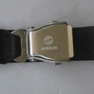 Airplane Airline Seat Belt Extension Extender with air bus logo travel tool In black free ship