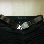 Airplane Airline Seat Belt Buckle Jean Belt in Brown/Black/Red/Grey/Beige Colors