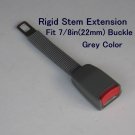 9.5" Seat Belt Extender Extension Rigid Stem -Grey NEW free ship 7-10days arrive usa