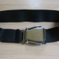 Airplane Airline Seat Belt Extension Extender In black free ship to usa