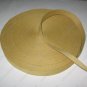 1.25 inch Cotton Webbing Yallow  20meter Roll BRANDNEW