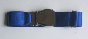 Airplane Airline  Seat Belt Extension Extender  in Blue free ship to usa canada
