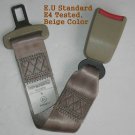 16 Inch Seat Belt Extension Extender -7/8"Buckle -Beige