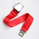 Airplane Airline Seat Belt Extension Extender in RED 7-10DAYS ARRIVE USA FREE SHIP