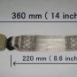 14 Inch Seat Belt Extension Extender fit 7/8inch wide buckle Beige free ship to usa canada