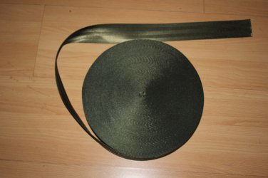 20 meter ROLL 48mm wide SEAT BELT SAFETY STRAP WEBBING SHABBY OLIVE 7
