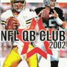 NFL QB Club 2002 ( Xbox) INSTRUCTION MANUAL no game