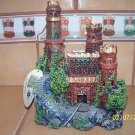 MEDIUM BRICK CASTLE RUINS Decoration for aquariums NEW