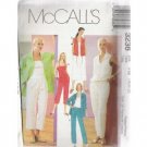 SHIRT-JACKET, TOP, CAMISOLE AND PANTS  McCALL'S PATTERN