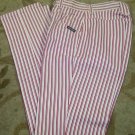 Womens Rockie Mountain Jeans 27/5 x36  Red/White Stripe